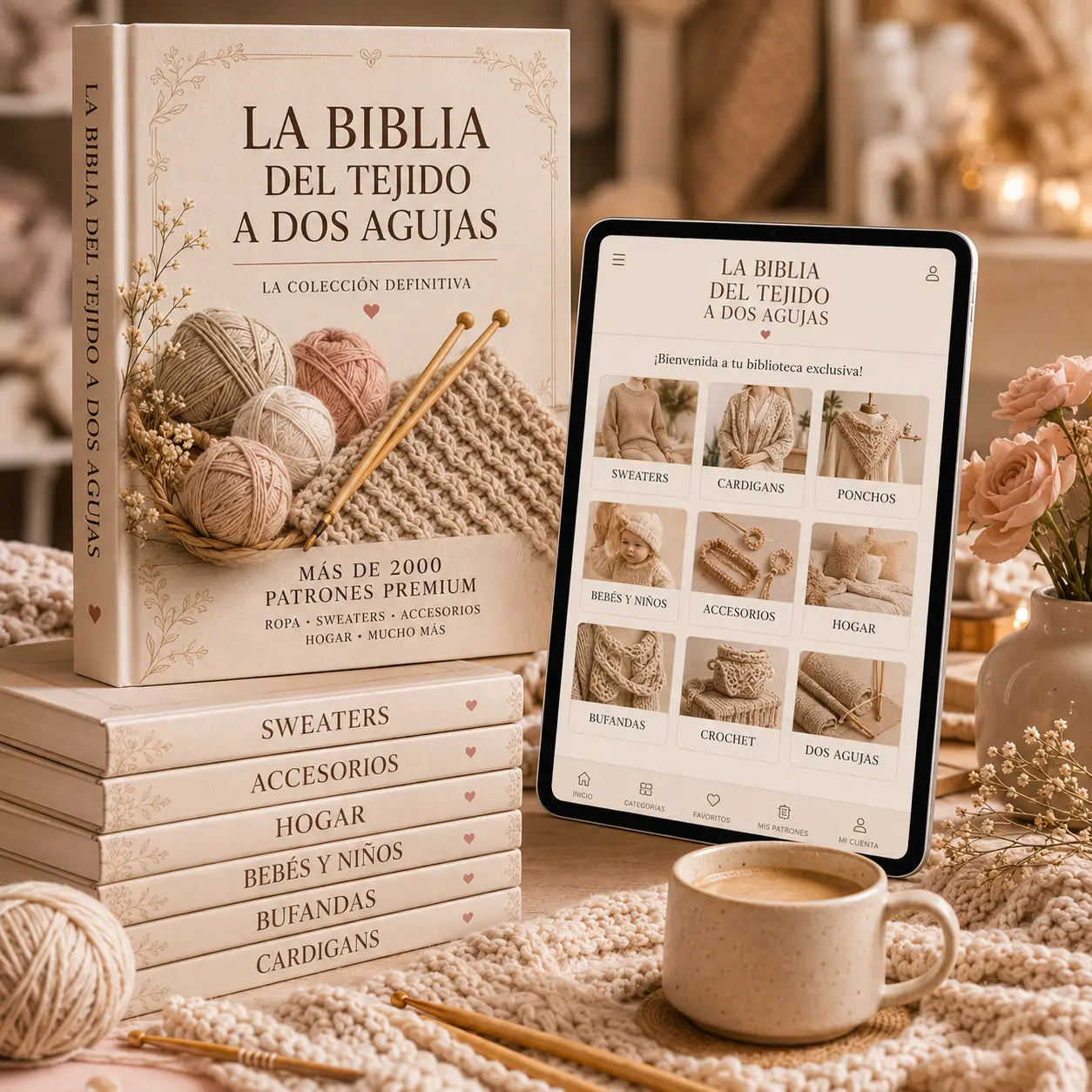 La Biblia Del Tejido a Dos Agujas